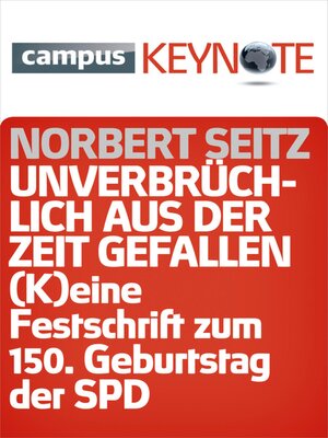 cover image of Unverbrüchlich aus der Zeit gefallen